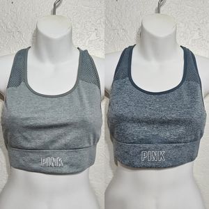 Bundle of [2] "PINK Sport" Bras Women's Size Large